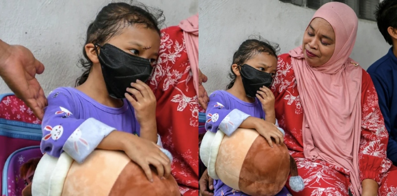 dipukul ibu
