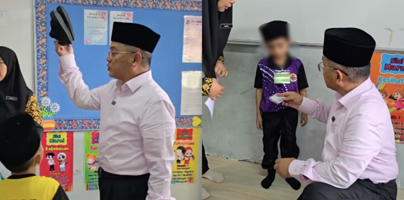 kasut hitam sekolah