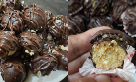 bebola kek coklat cheese