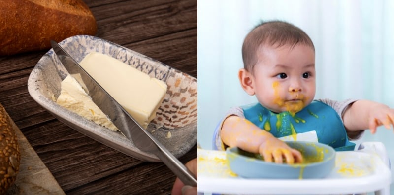 unsalted butter untuk bayi