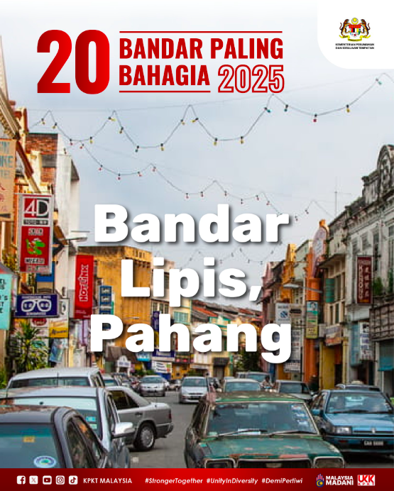 bandar paling bahagia