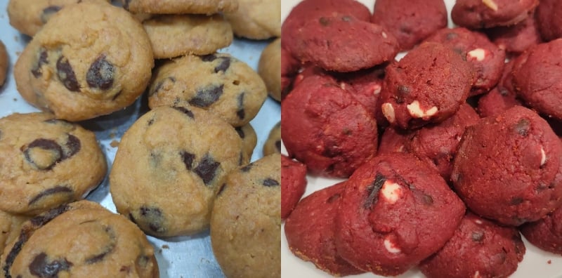 biskut choc chip