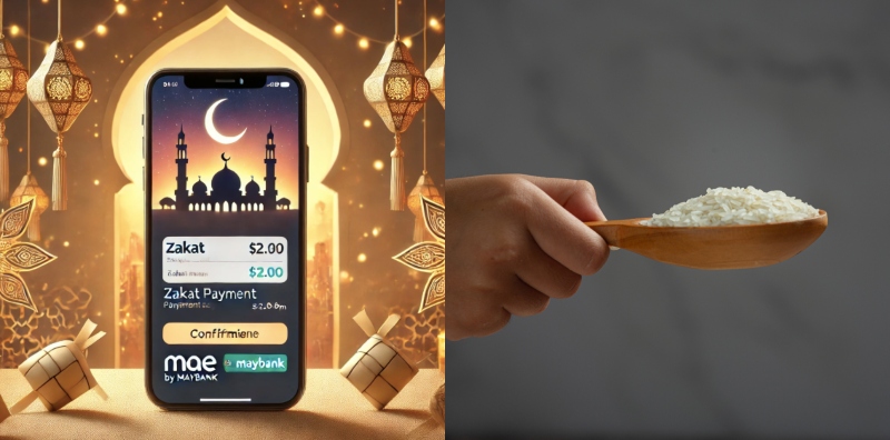 cara bayar zakat fitrah