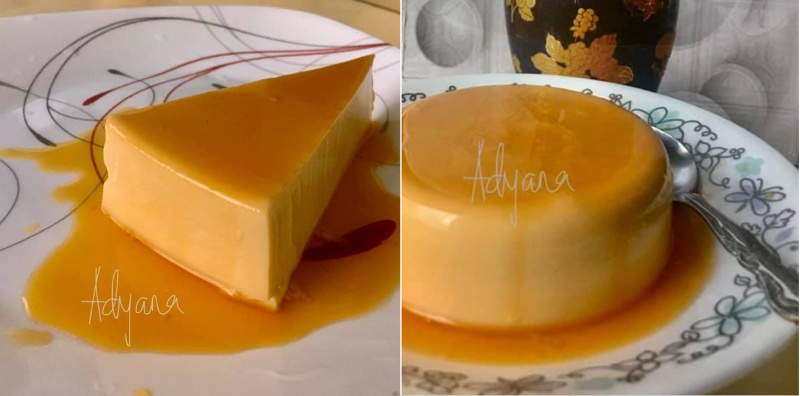 puding karamel tanpa telur
