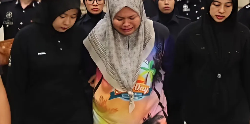 wanita menangis