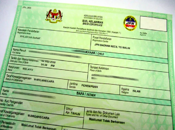 sijil lahir