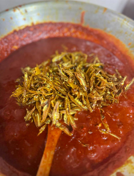 sambal tumis ikan bilis