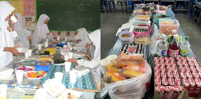 jamuan hari raya sekolah