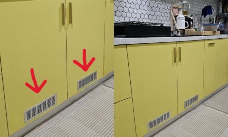 kabinet dapur gas