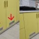 kabinet dapur gas