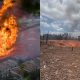 kebakaran paip gas