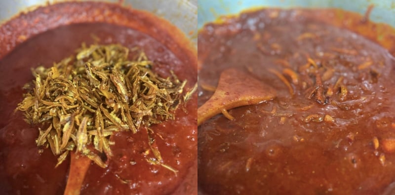 sambal tumis ikan bilis