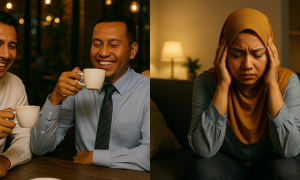 suami malas balik rumah