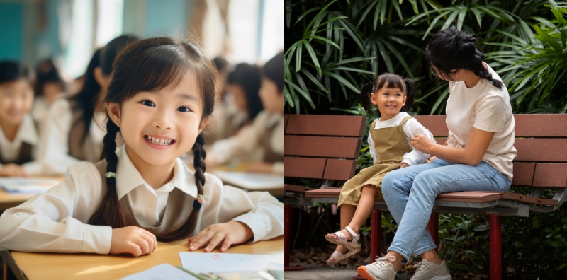 anak bercerita selepas sekolah