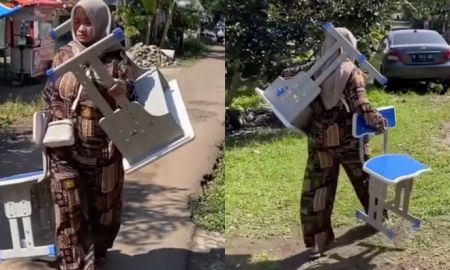 ANAK ROSAKKAN HARTA SEKOLAH