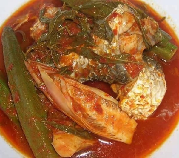 asam pedas ikan merah