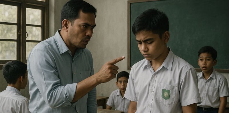 guru tampar murid