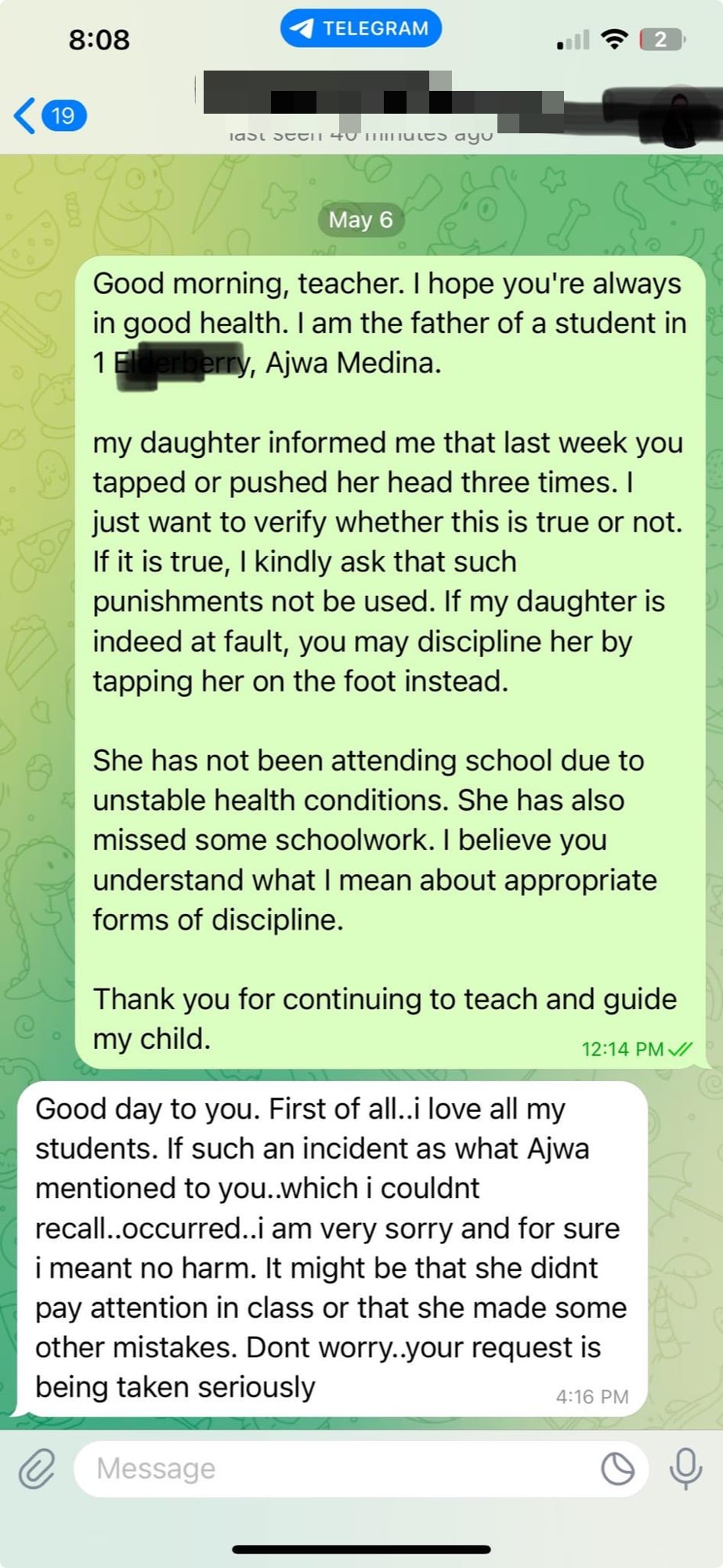 KONFLIK DENGAN GURU