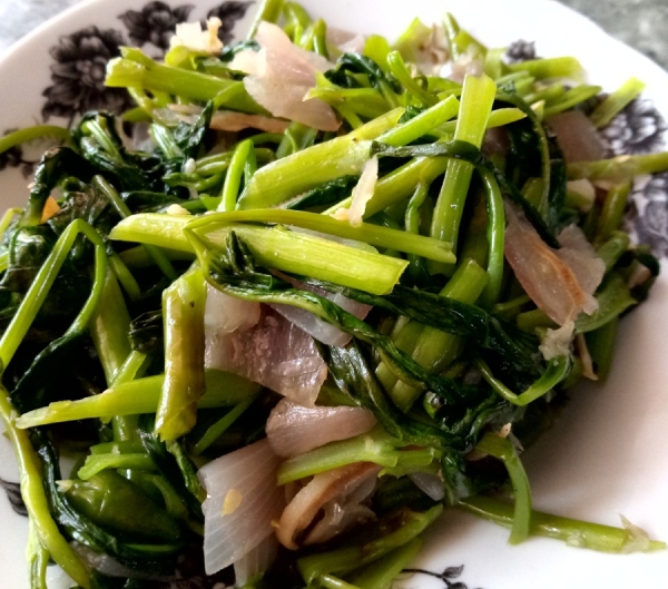 kangkung goreng taucu