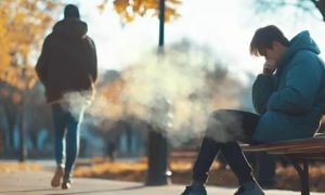 kentut sambil berjalan