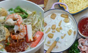 penang white curry mee