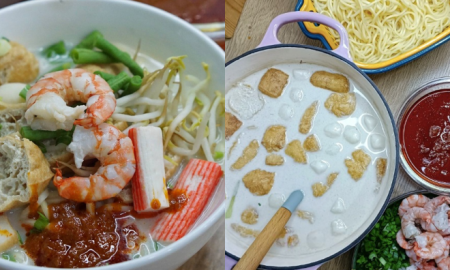penang white curry mee
