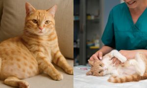 tanda kucing bunting