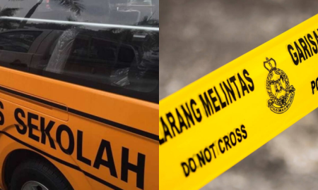 TERTINGGAL DALAM VAN SEKOLAH