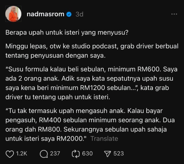 ibu menyusu badan