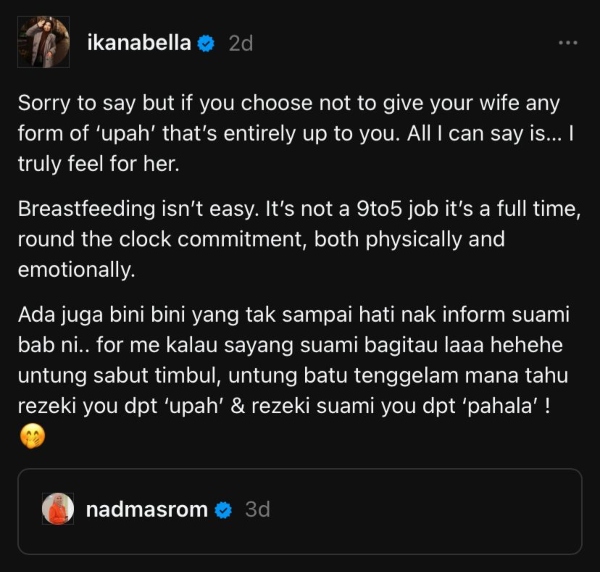 menyusu badan