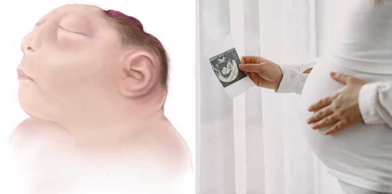 bentuk kepala bayi