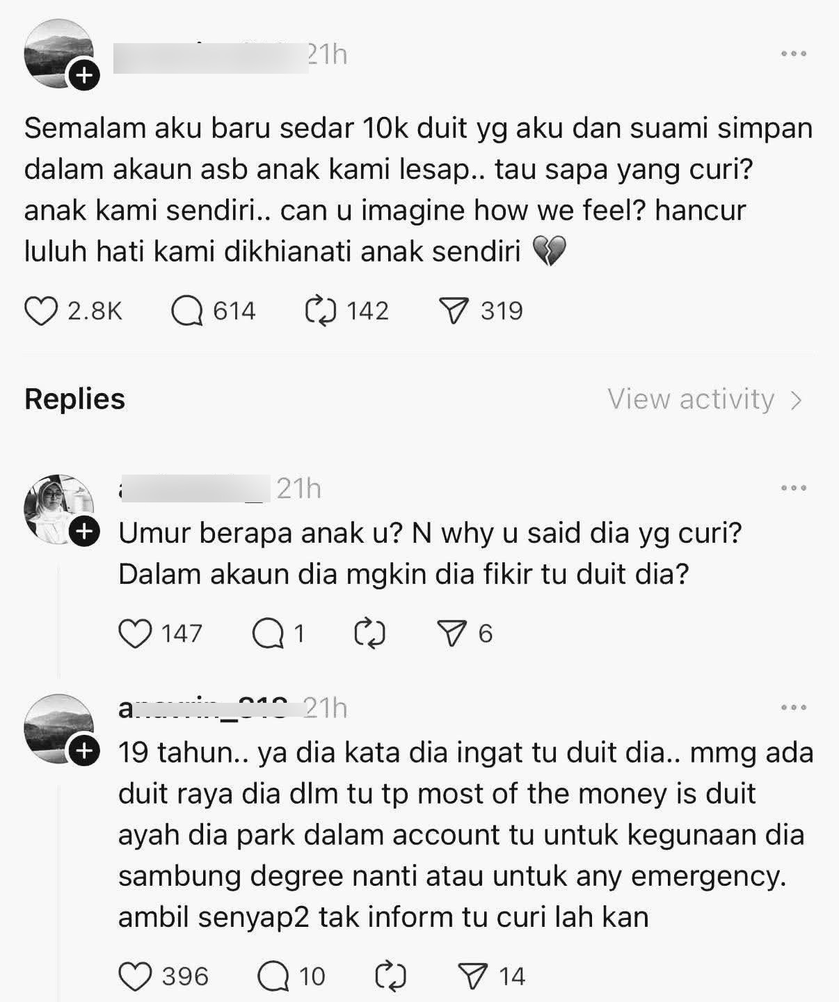 duit simpanan