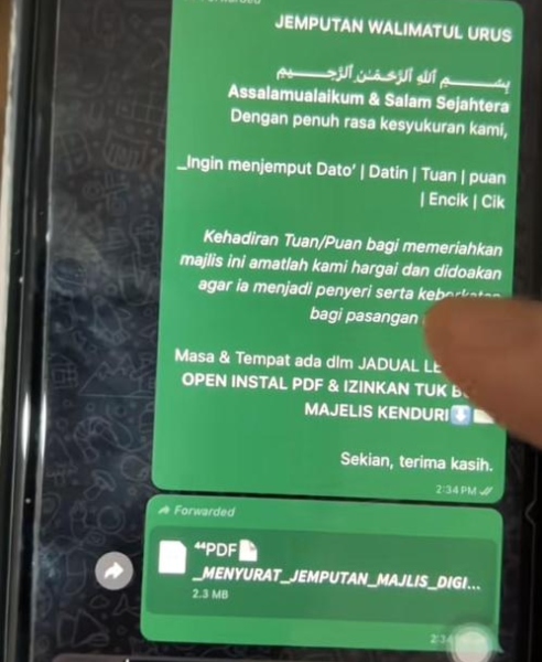 kad jemputan kahwin digital