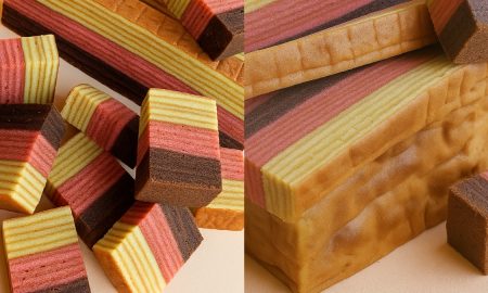 kek lapis neopolitan