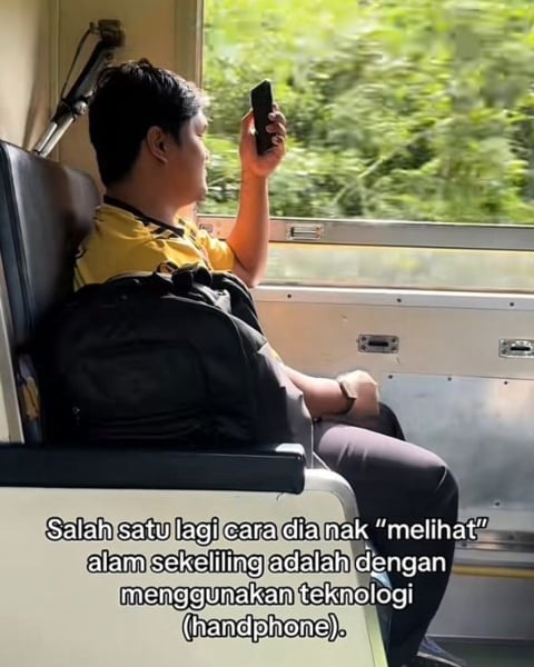 lelaki OKU penglihatan