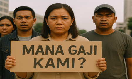 majikan tak bayar gaji