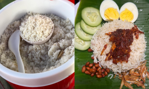 MASAK NASI LEMAK
