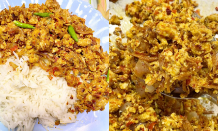 resepi telur hancur