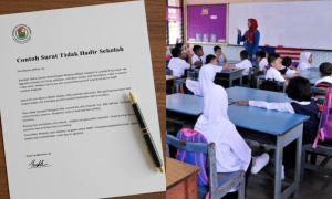 surat tak hadir sekolah