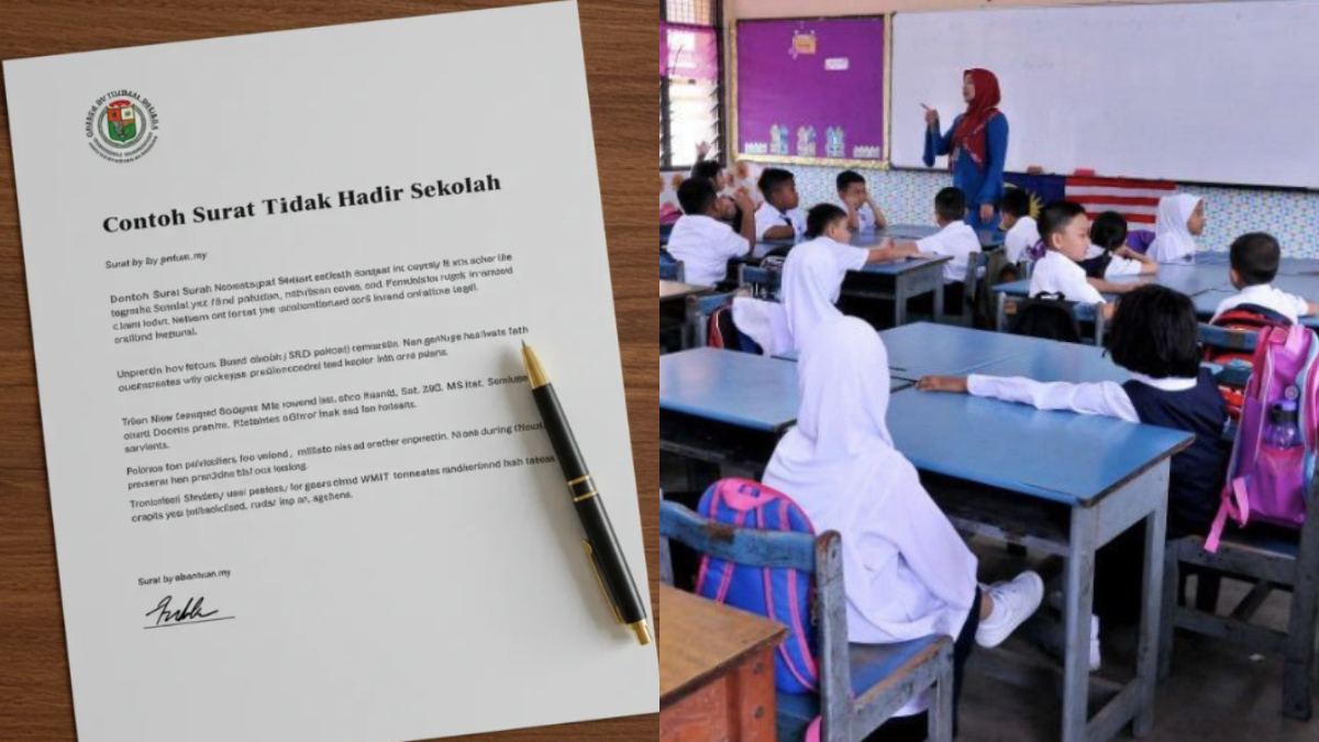 surat tak hadir sekolah
