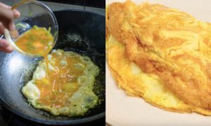 telur dadar gebu