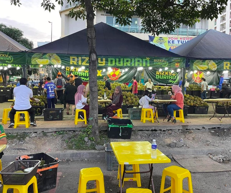 tempat makan durian