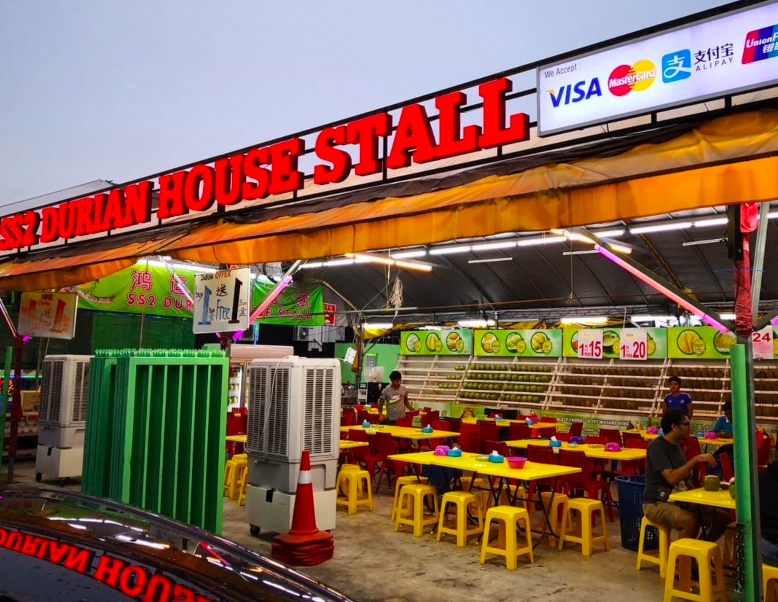 tempat makan durian