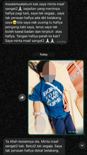 patah tangan