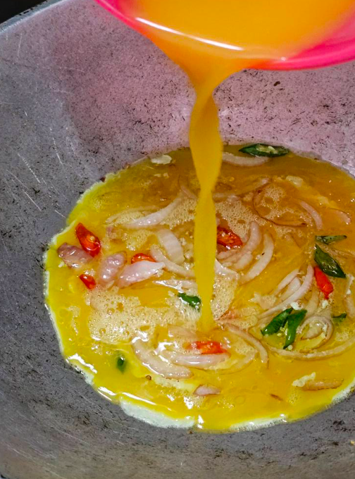 telur dadar sedap