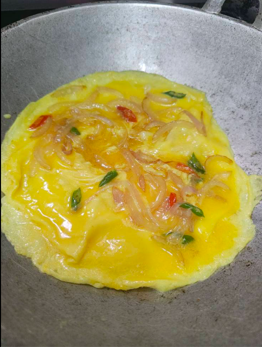 telur dadar sedap