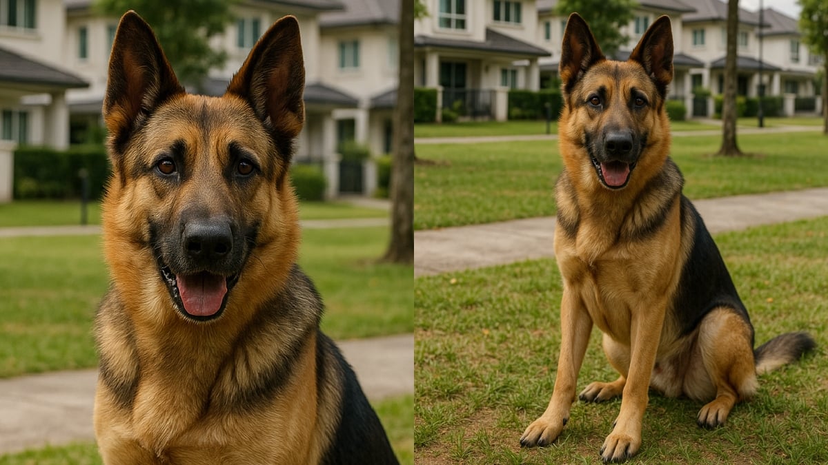anjing German Shepard