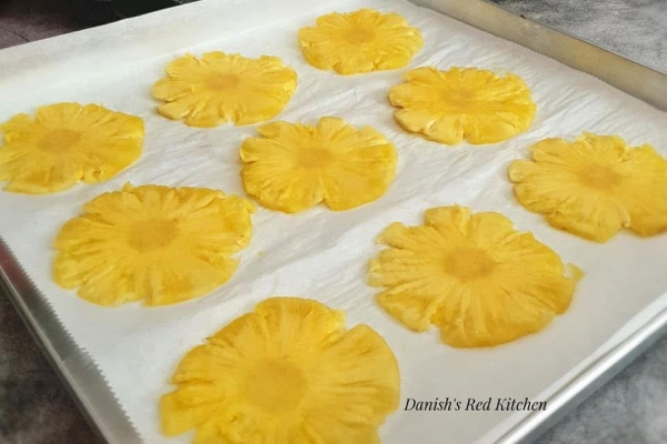 bunga nanas kering