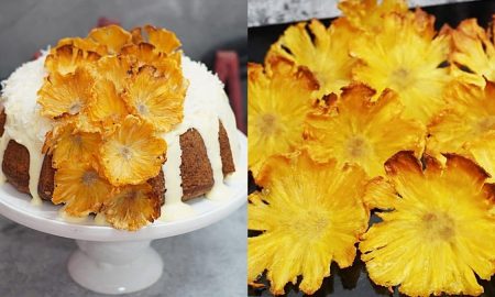 bunga nanas kering