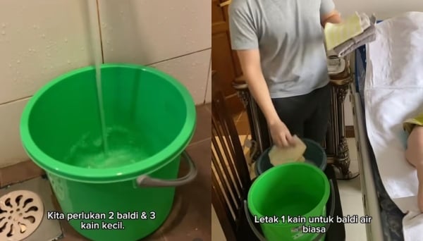 cara mandikan orang sakit